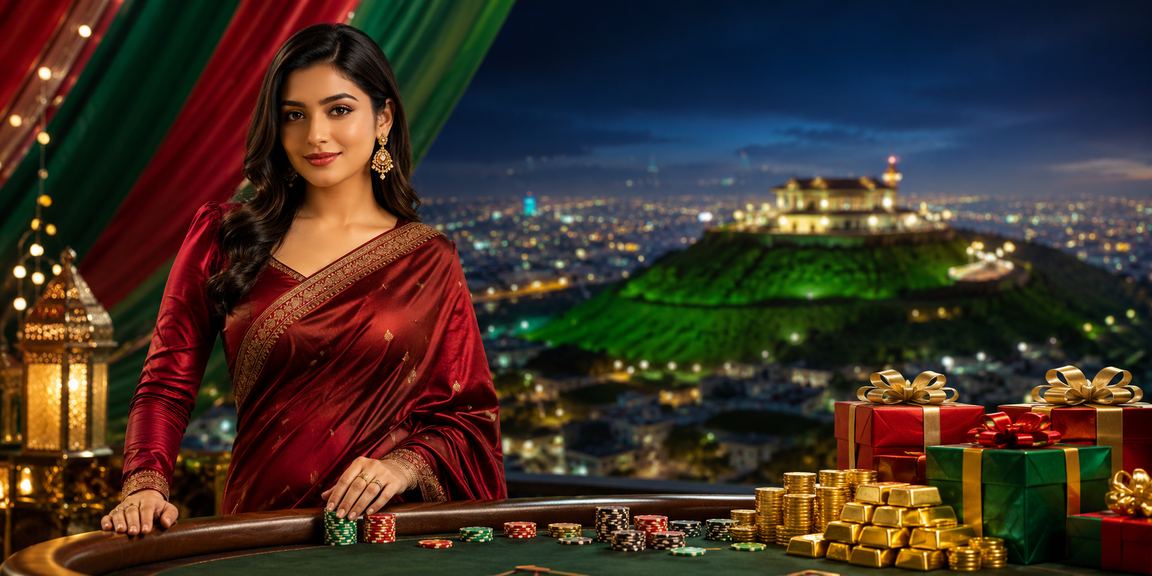 সিলেটে ঈদ উৎসবে ক্যাসিনো গেমিং উপভোগ করছেন একজন খেলোয়াড়